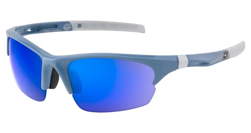 Sunglasses with blue frame and blue lenses